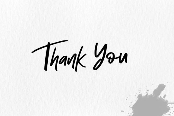 Original Handwriting Font Poster 8