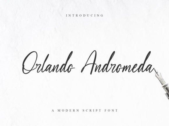 Orlando Andromeda Font Poster 1