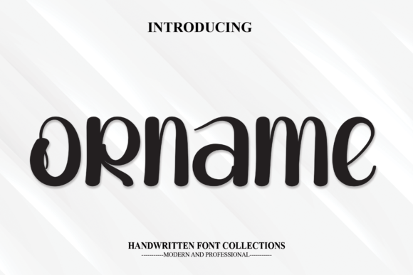 Orname Font