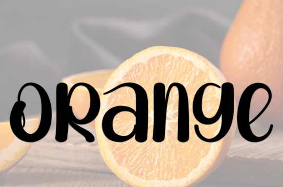 Orname Font Poster 4