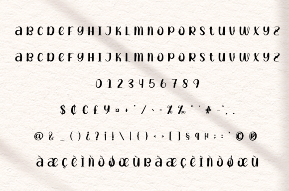 Orname Font Poster 6
