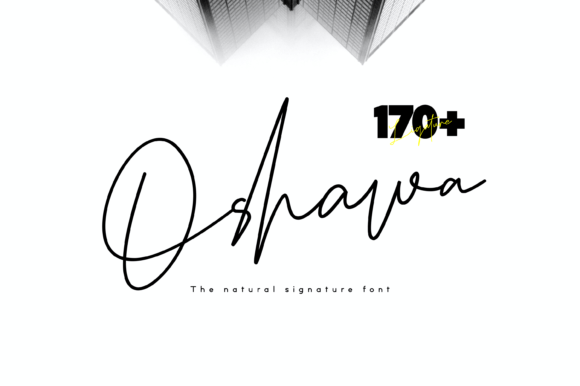 Oshawa Font Poster 1