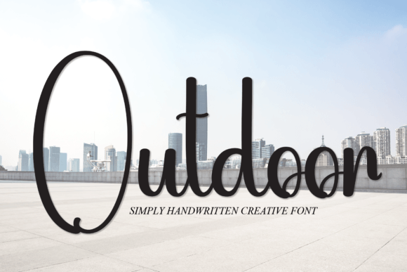 Outdoor Font