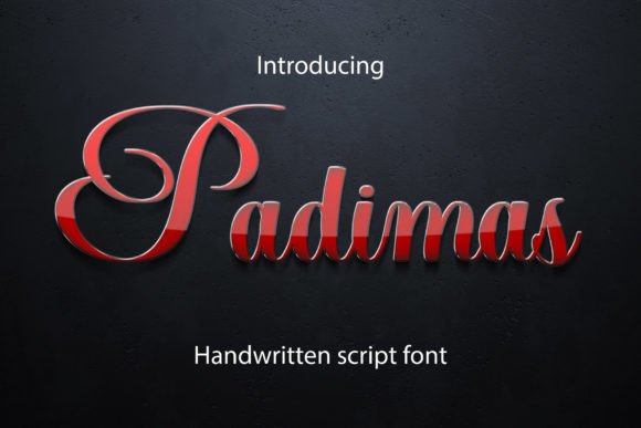 Padimas Font Poster 1