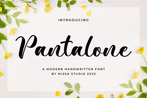 Pantalone Font