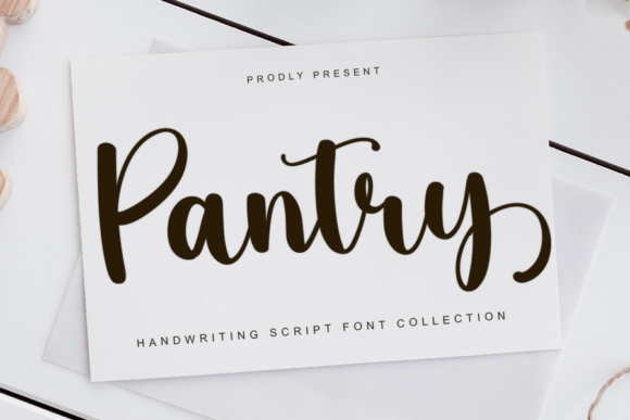 Pantry Font Poster 1