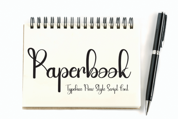 Paperbook Font Poster 1