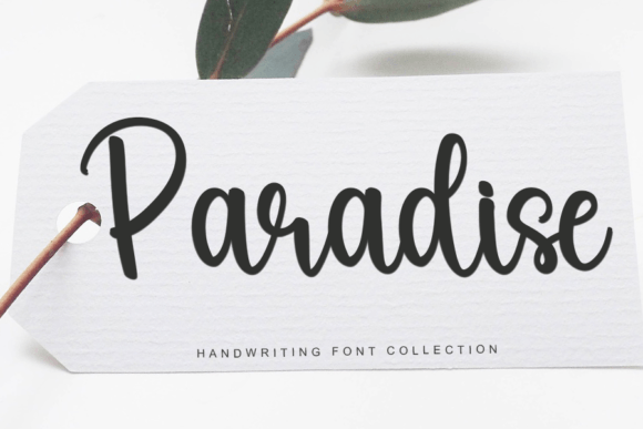 Paradise Font Poster 1