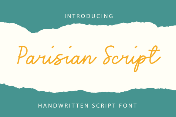 Parisian Script Font