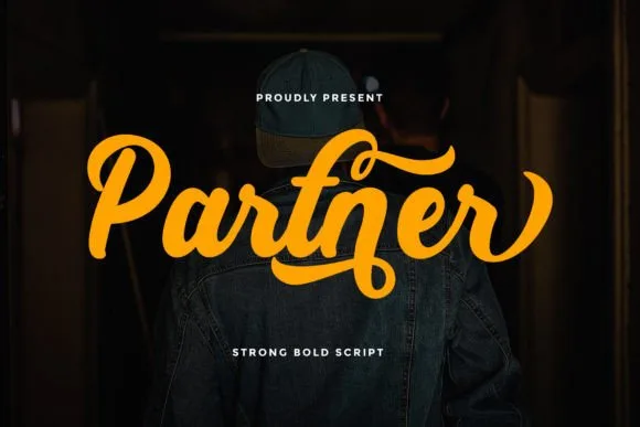 Partner Font Partner Font Poster 1