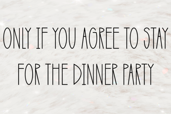 Partyzone Font Poster 3