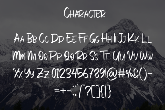 Pasitive Font Poster 4