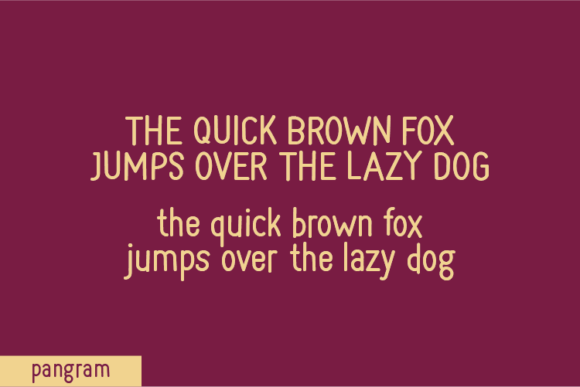 Patterned Font Poster 4