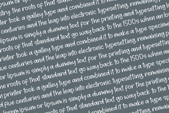 Patymora Notes Font Poster 8