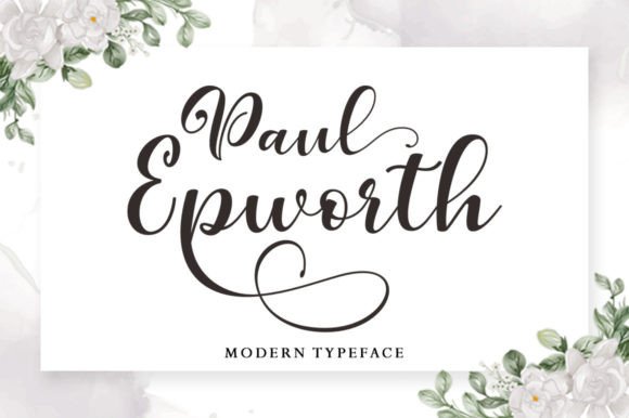 Paul Epworth Font Poster 1