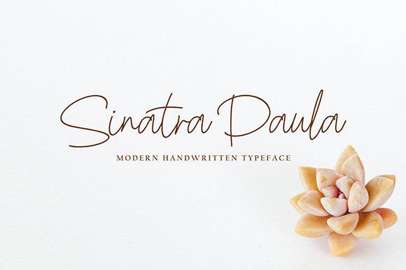 Paullina Font Poster 3