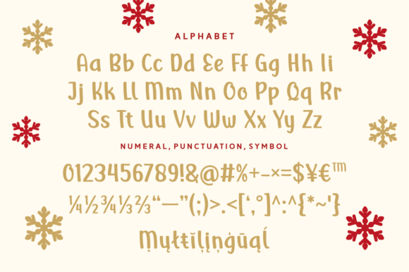 Peace on Earth Font Poster 5