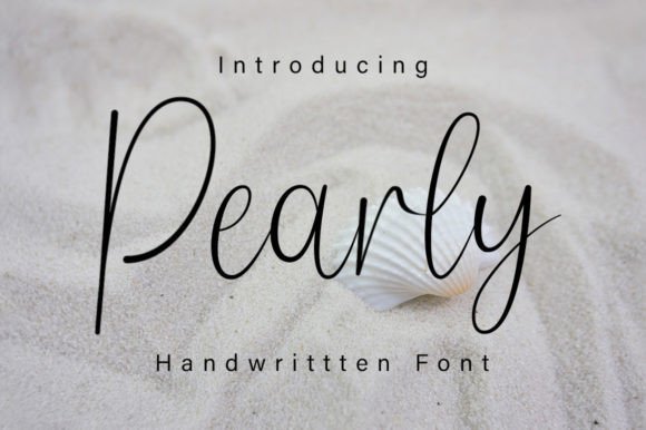 Pearly Font