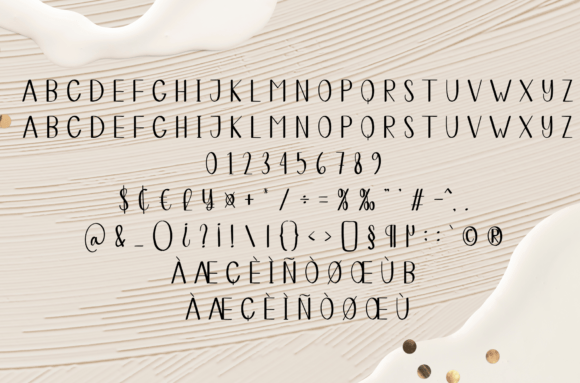Peasants Font Poster 7