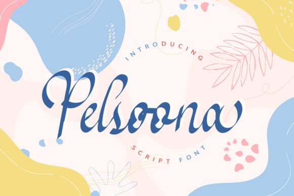 Pelsoona Font Poster 1