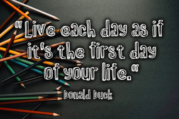 Pencil Kid Font Poster 3