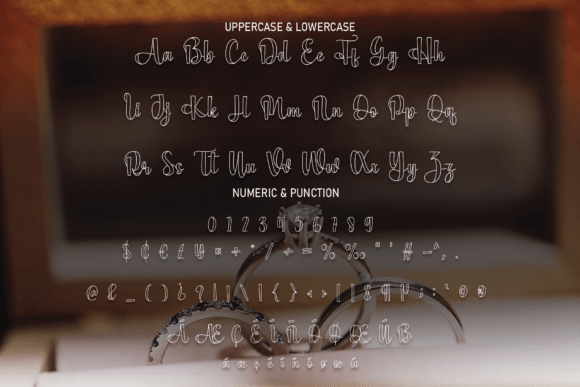 Pendant Font Poster 7