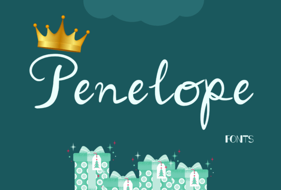 Penelope Font Poster 1