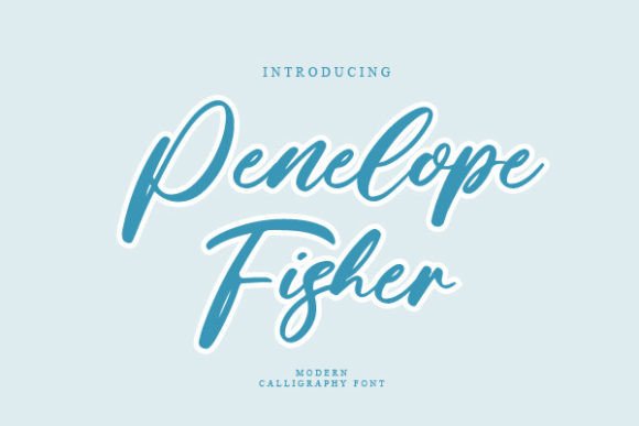Penelope Fisher Font Poster 1