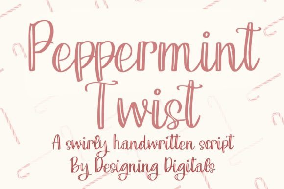 Peppermint Twist Font
