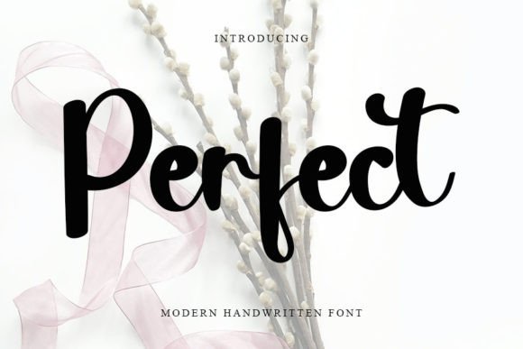 Perfect Font Poster 1