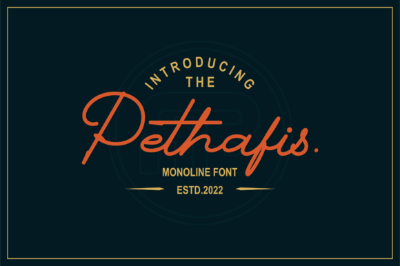 Pethafis Font Poster 1