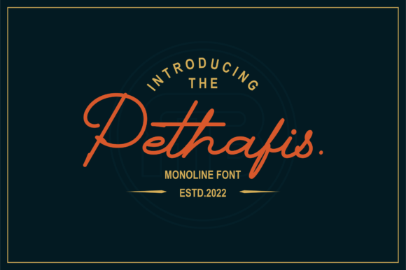 Pethafis Font Pethafis Font Poster 1
