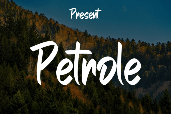 Petrole Font Poster 1