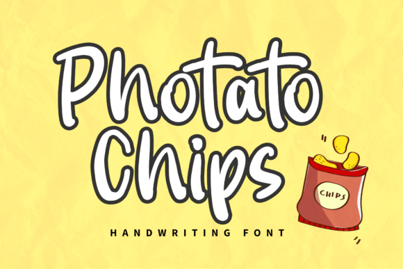 Photato Chips Font Poster 1