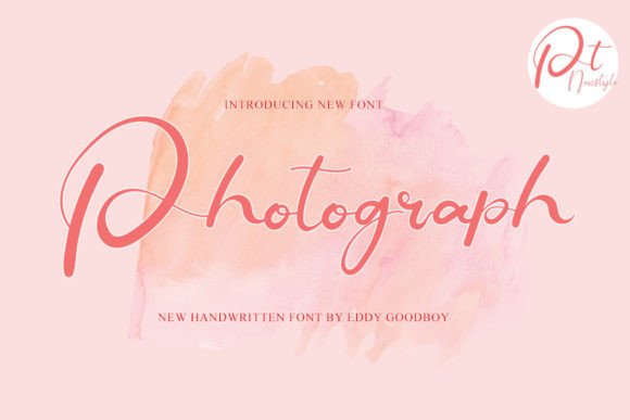 Photograph Font Poster 1