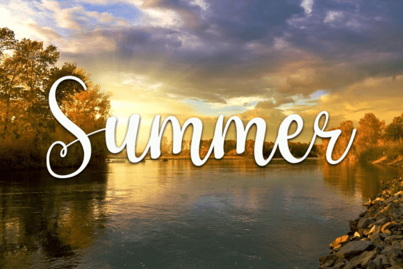 Photography Font Poster 4