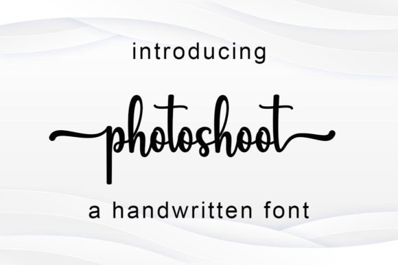 Photoshoot Font