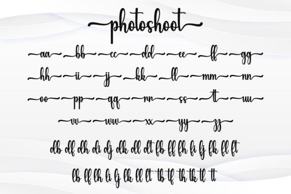 Photoshoot Font Poster 6