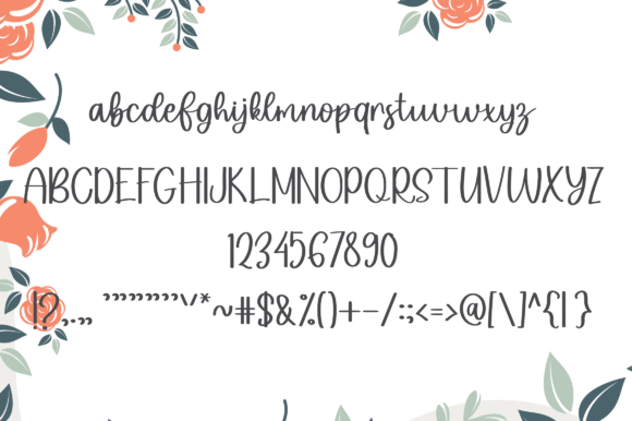 Photoshoting Font Poster 4