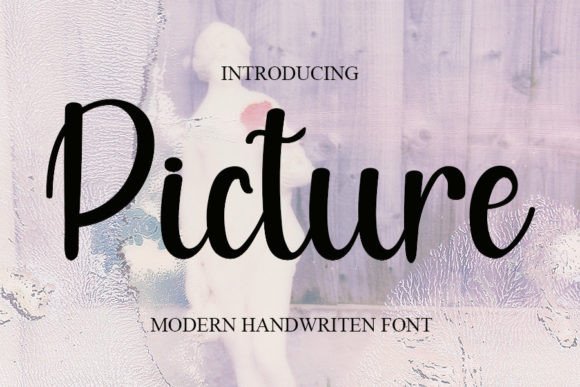 Picture Font Poster 1