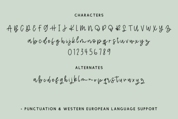 Pineblossom Font Poster 8