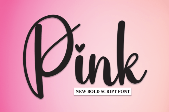 Pink Font Pink Font Poster 1