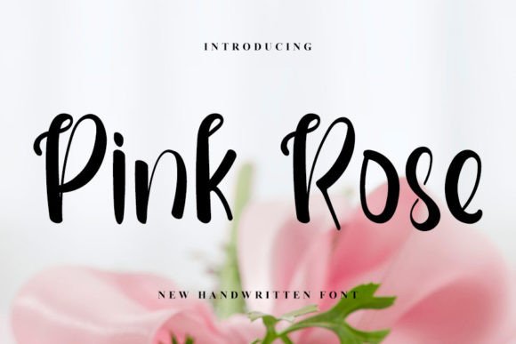 Pink Rose Font