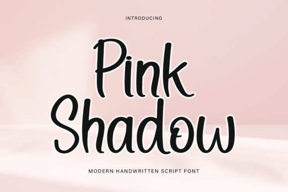 Pink Shadow Font