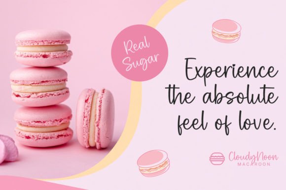 Pink Sugar Font Poster 3