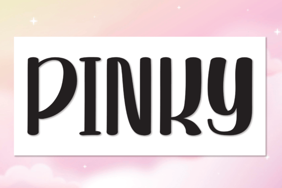 Pinky Font Poster 1