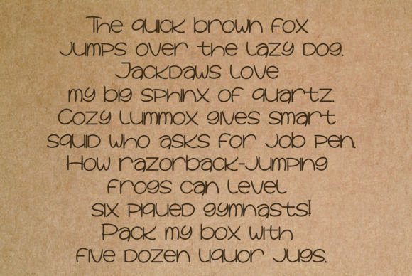 Pirlo Font Poster 5