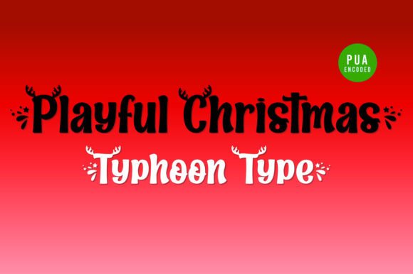 Playful Christmas Font Poster 3