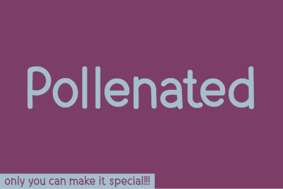 Pollenated Font