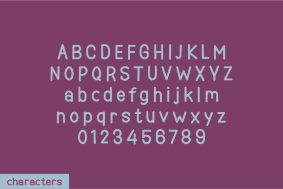 Pollenated Font Poster 2
